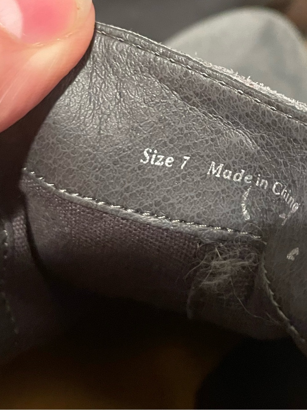 DV by Dolce Vita Charcoal Gray Suede Ankle Booties - Picture 6 of 6